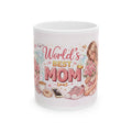 Floral Mom Coffee Mug | Ceramic Cup, Mother's Day Gift