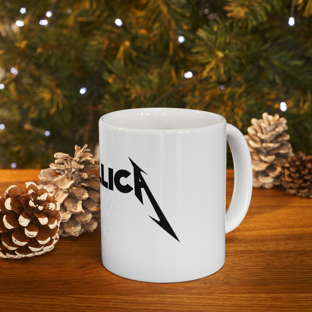 Metallca Mug | Ceramic Coffee Cup 11oz