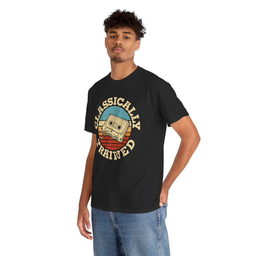 Classically Trained Cassette Tape T-Shirt, Retro 80s 90s Music Tee