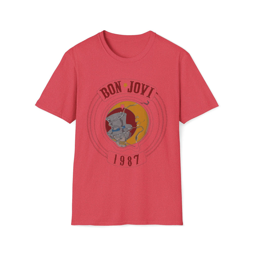 BON JOVI EST 1987 T-Shirt | Band Tee, Typography Shirt