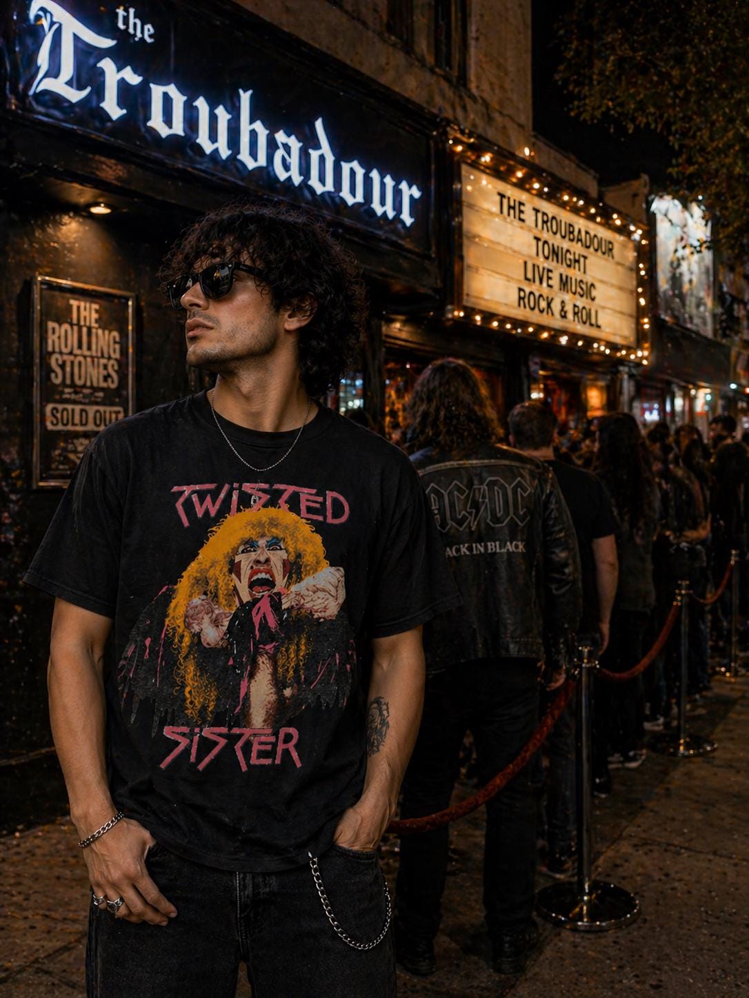 Twisted Sister Stay Hungry T-Shirt | Band Tee, Typography Shirt