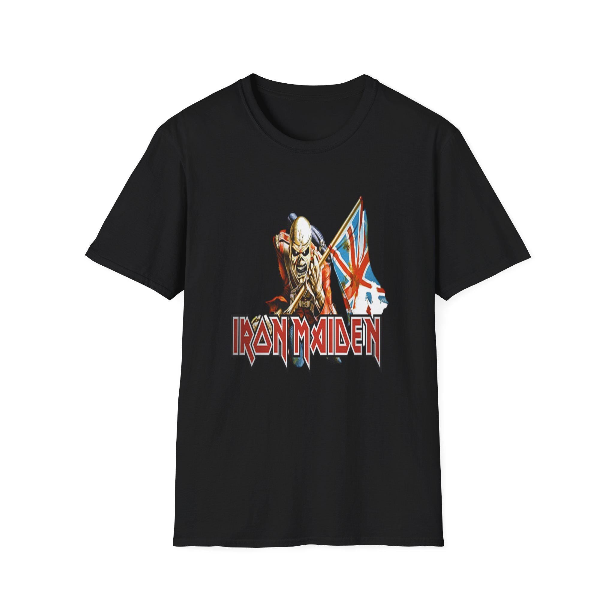 Iron Maiden T-Shirt | Band Tee, Typography Shirt