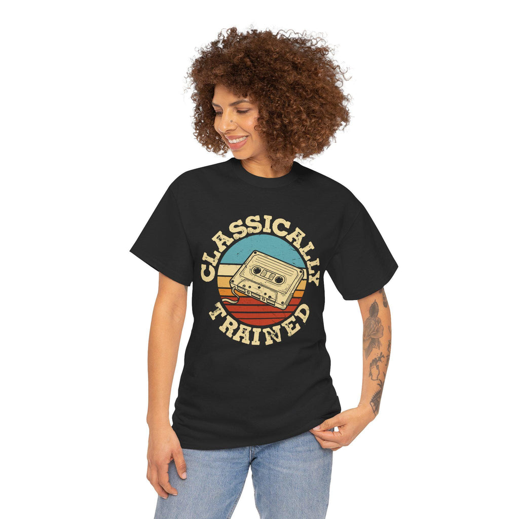 Classically Trained Cassette Tape T-Shirt, Retro 80s 90s Music Tee