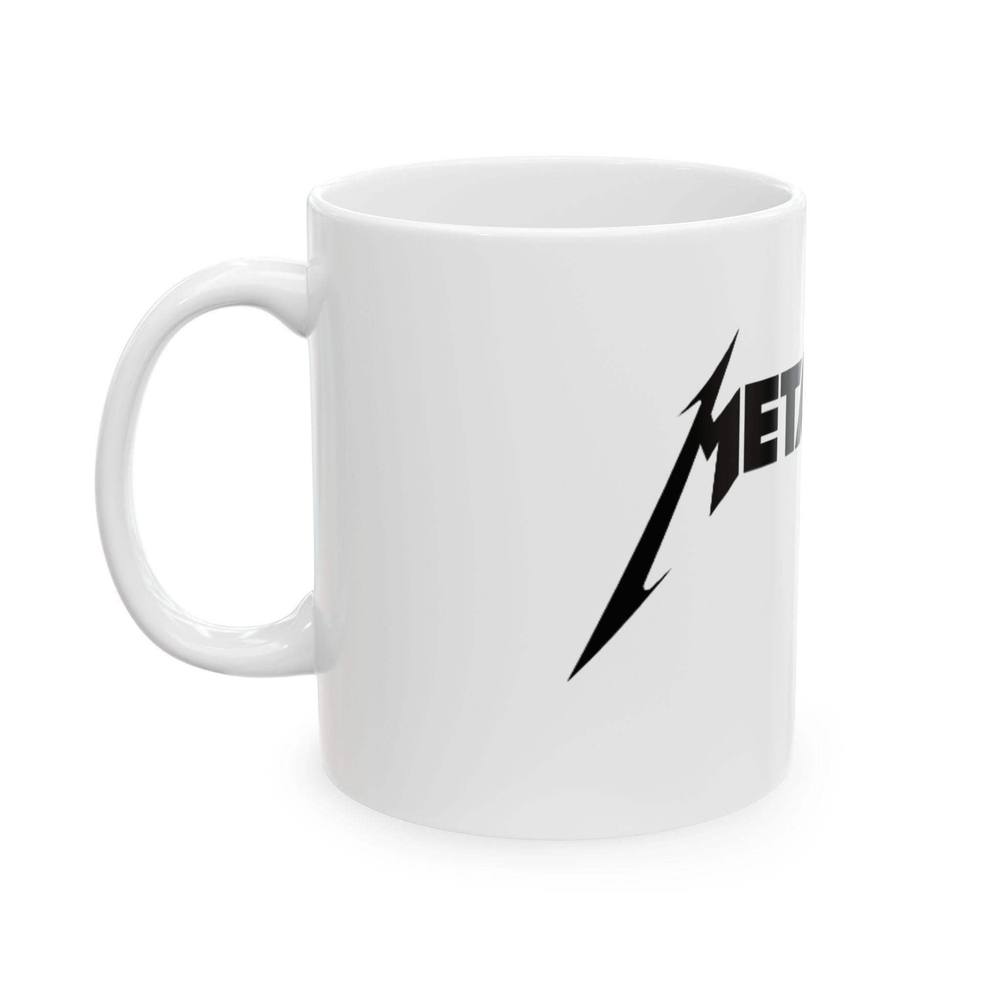 Metallca Mug | Ceramic Coffee Cup 11oz