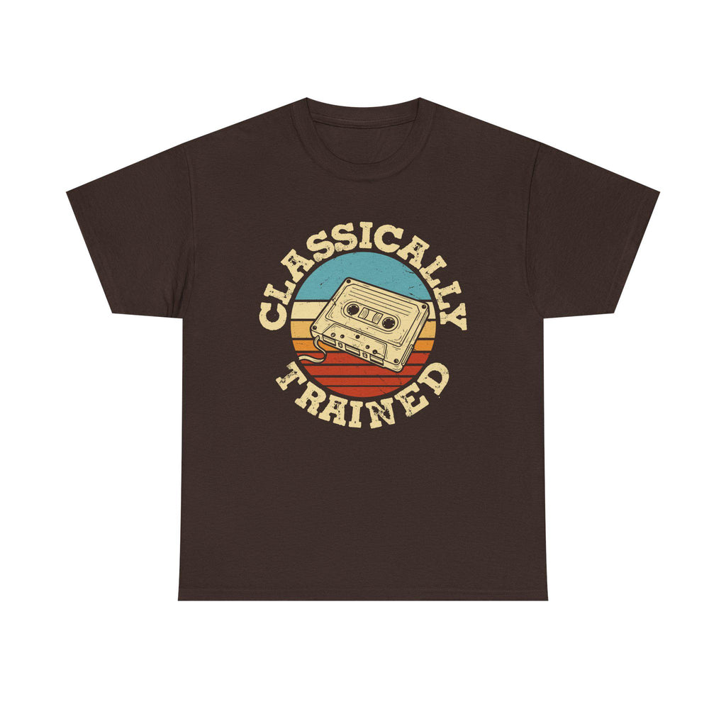 Classically Trained Cassette Tape T-Shirt, Retro 80s 90s Music Tee