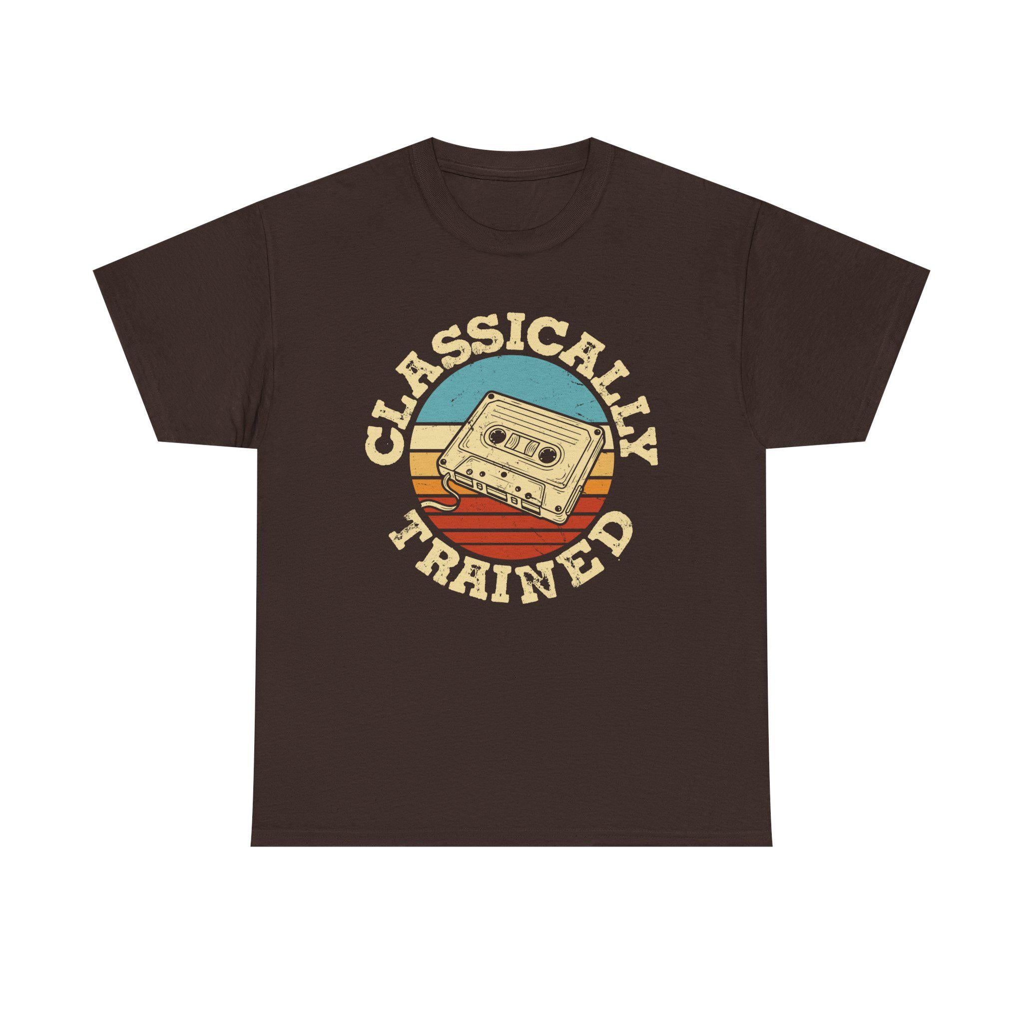 Classically Trained Cassette Tape T-Shirt, Retro 80s 90s Music Tee