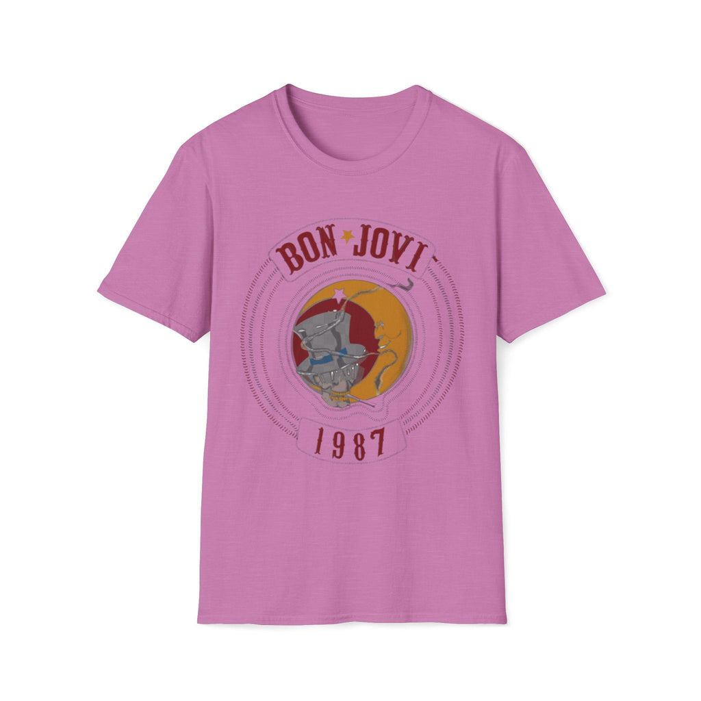 BON JOVI EST 1987 T-Shirt | Band Tee, Typography Shirt