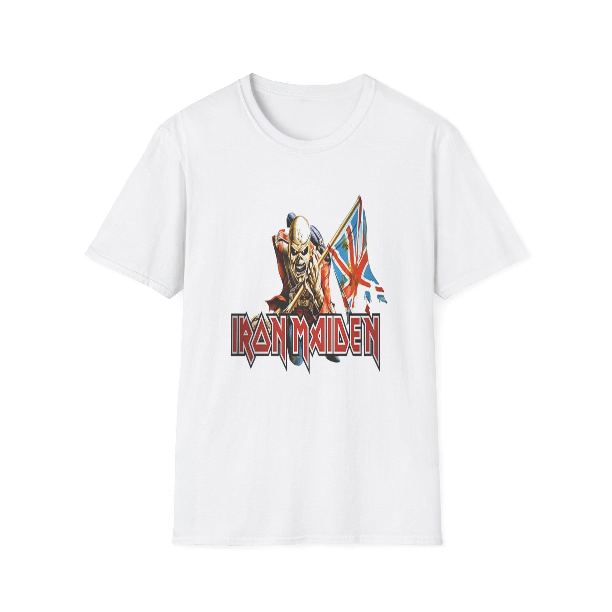 Iron Maiden T-Shirt | Band Tee, Typography Shirt