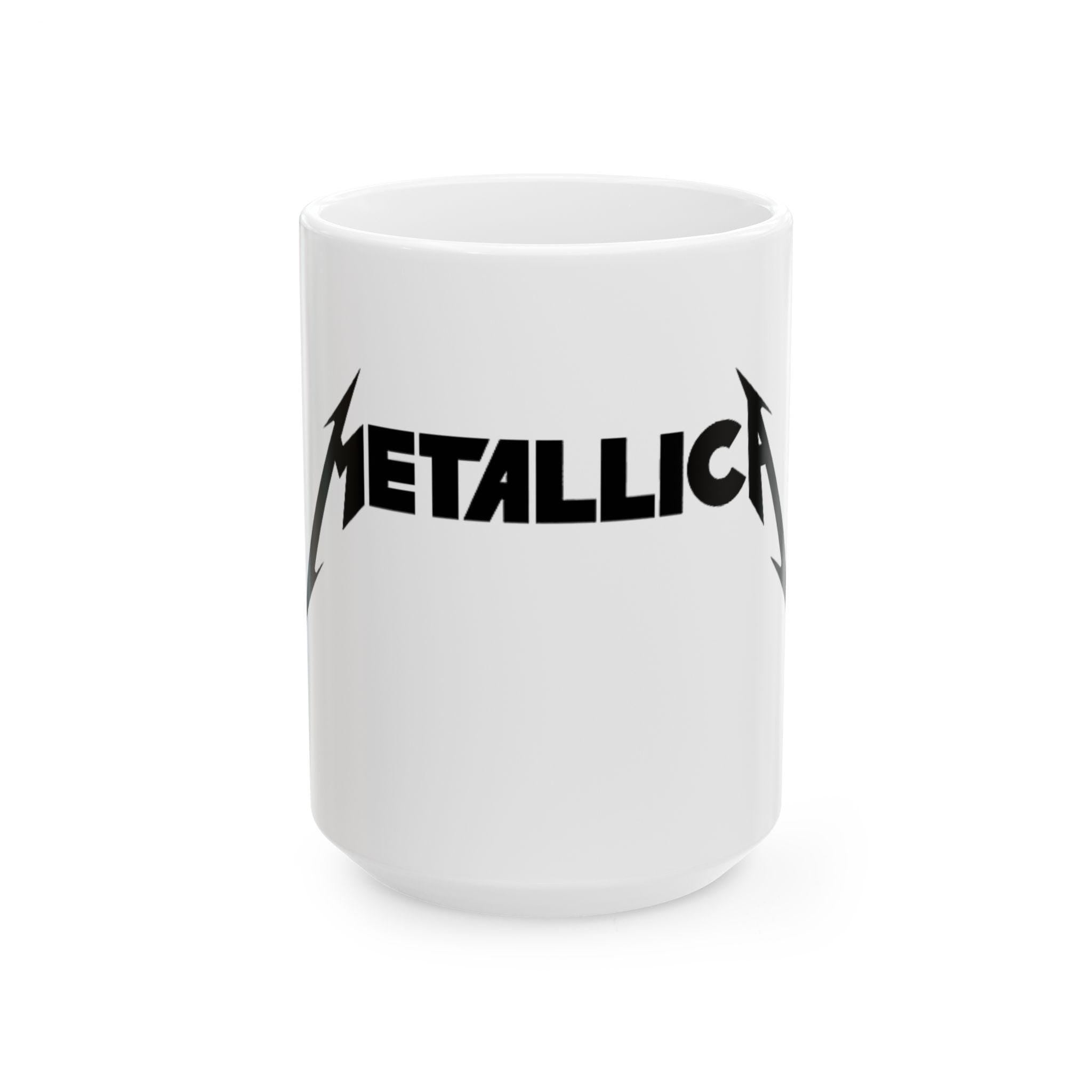Metallca Mug | Ceramic Coffee Cup 11oz
