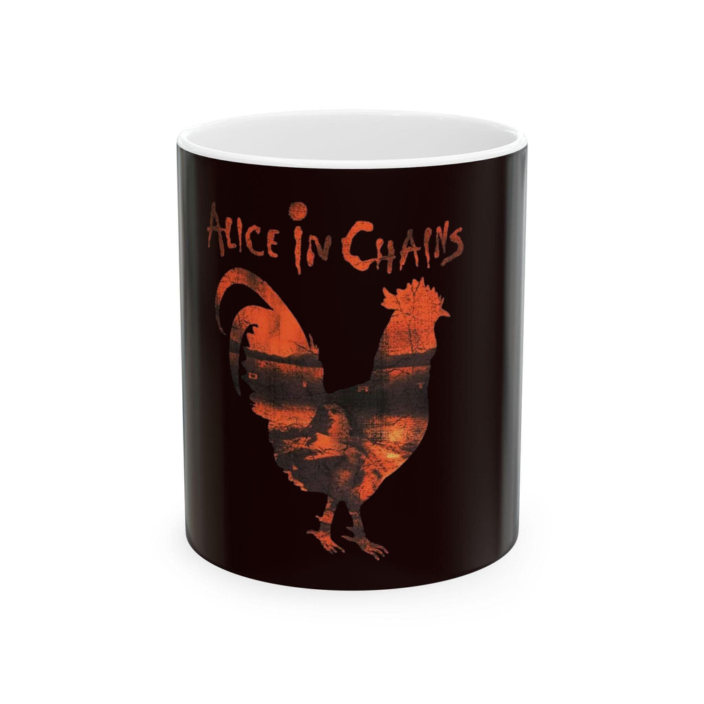 Alice in Chains Rooster Mug | Ceramic Coffee Mug
