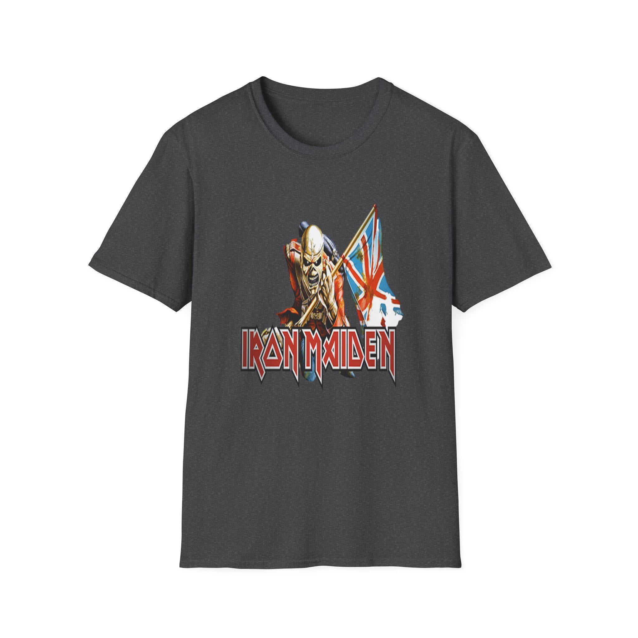Iron Maiden T-Shirt | Band Tee, Typography Shirt