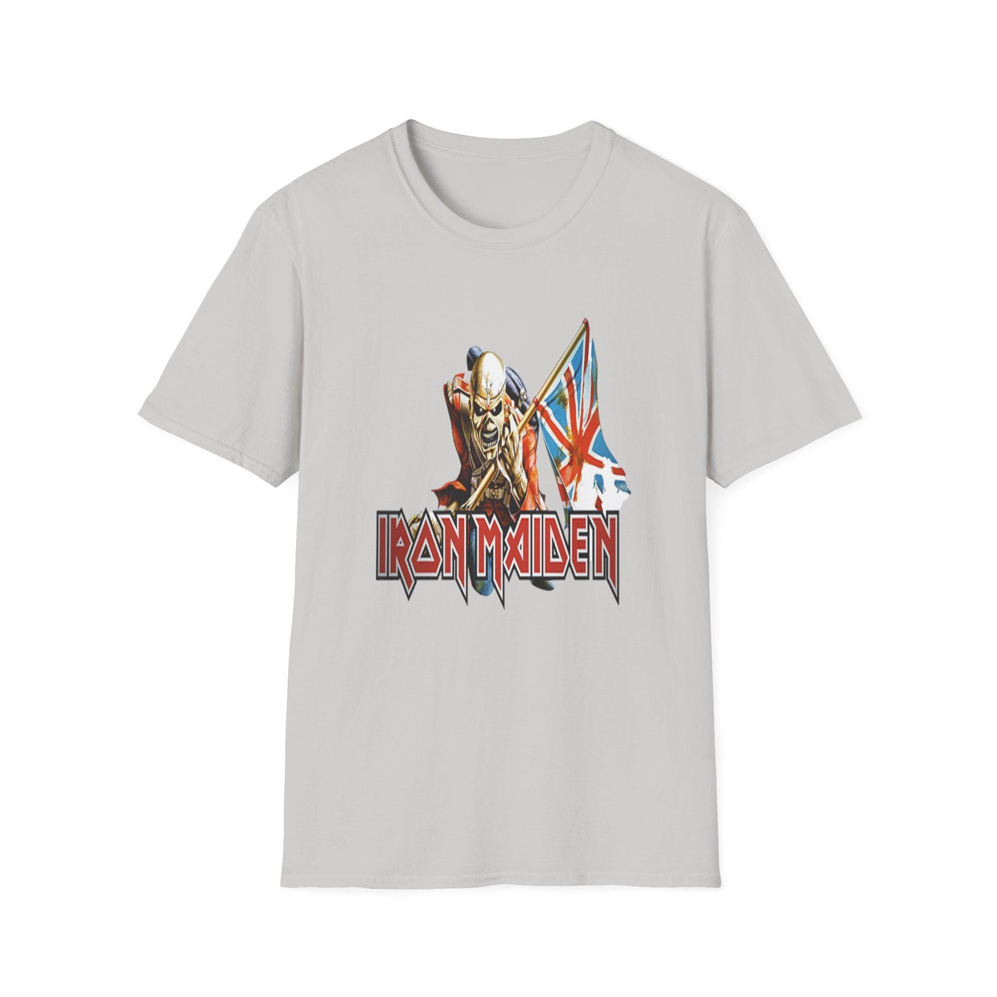 Iron Maiden T-Shirt | Band Tee, Typography Shirt