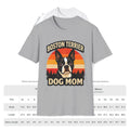 Retro Boston Terrier Dog Mom Shirt, Vintage Sunset Pet Lover Tee