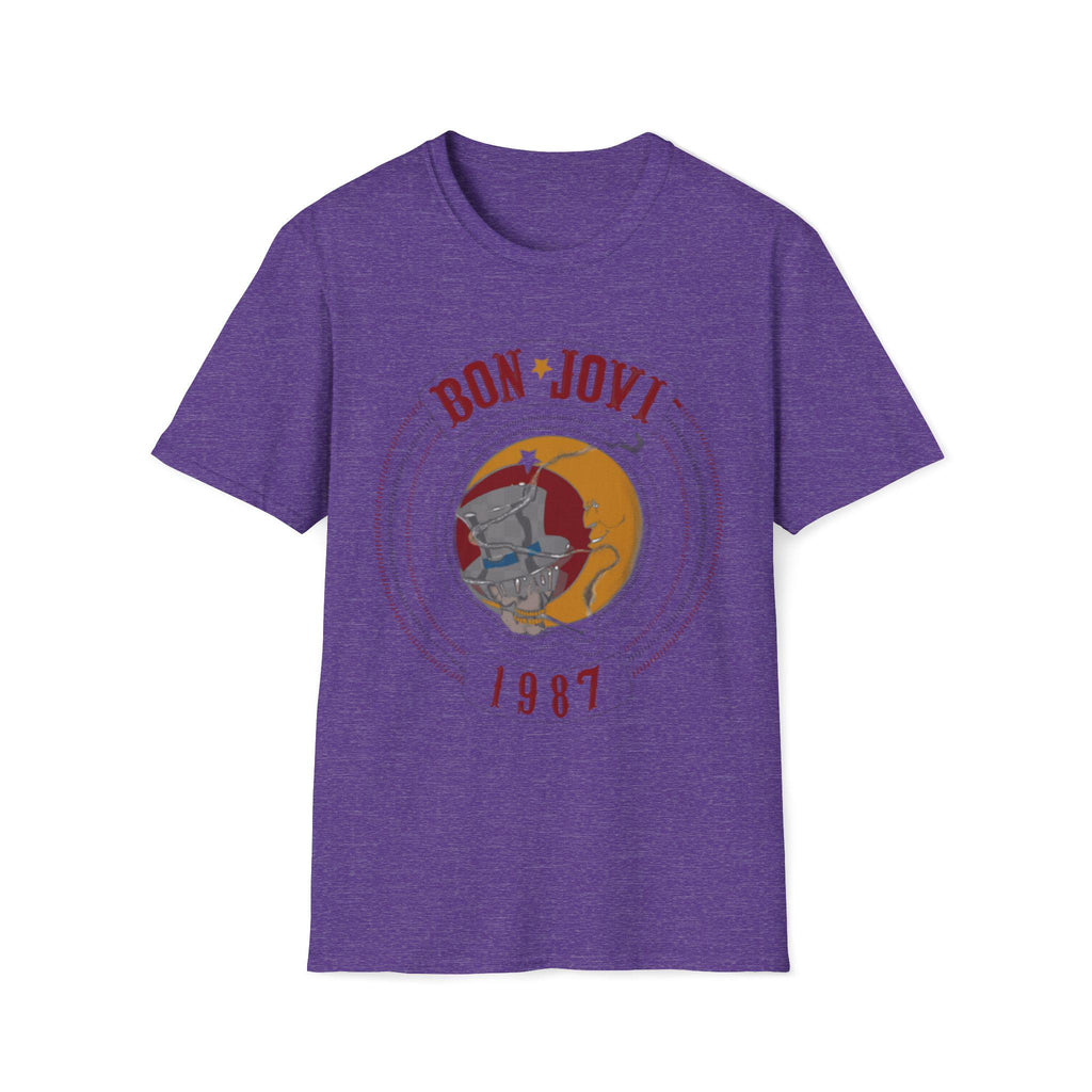 BON JOVI EST 1987 T-Shirt | Band Tee, Typography Shirt