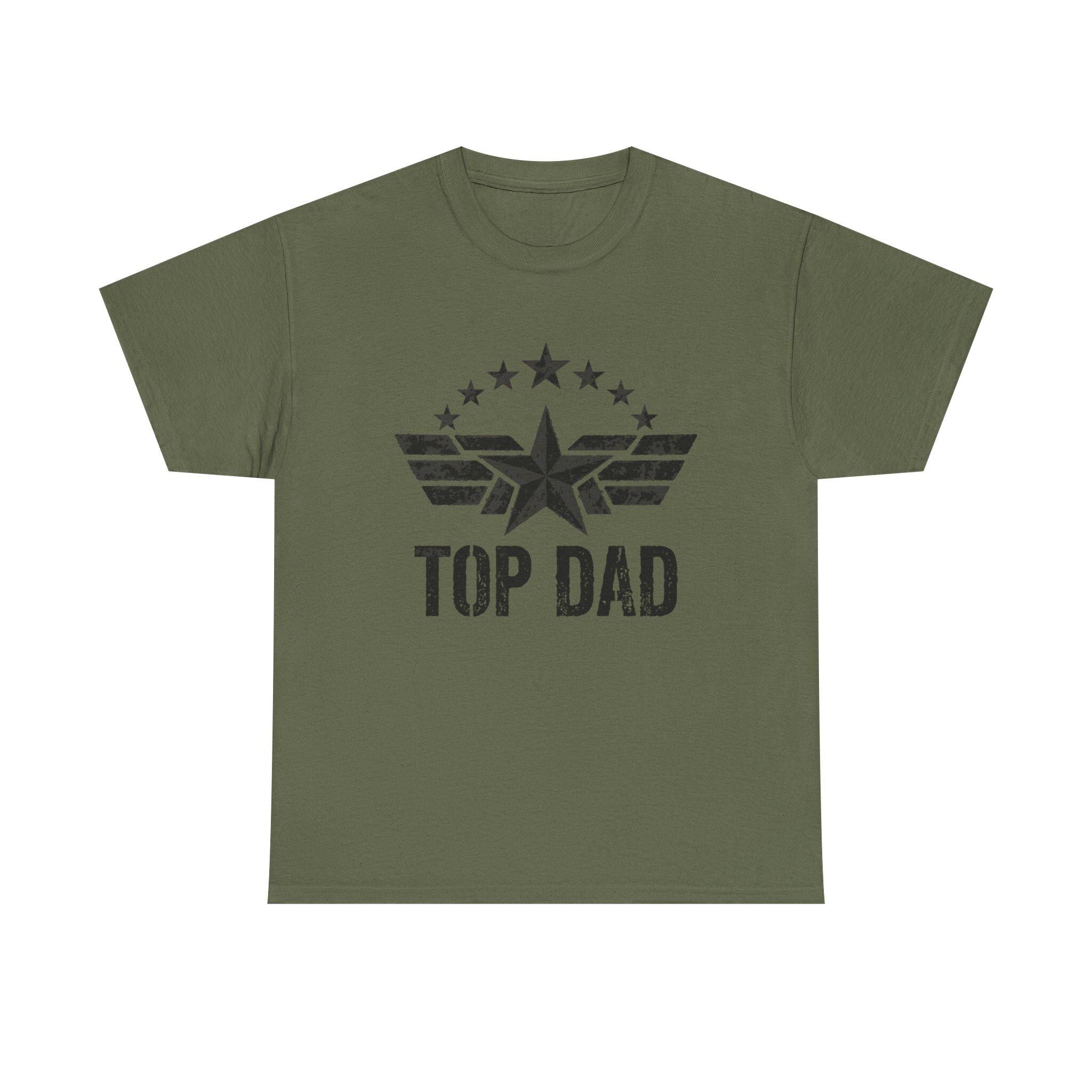 Top Dad T-Shirt, Vintage Distressed Graphic Tee, Father's Day Gift, Papa Shirt
