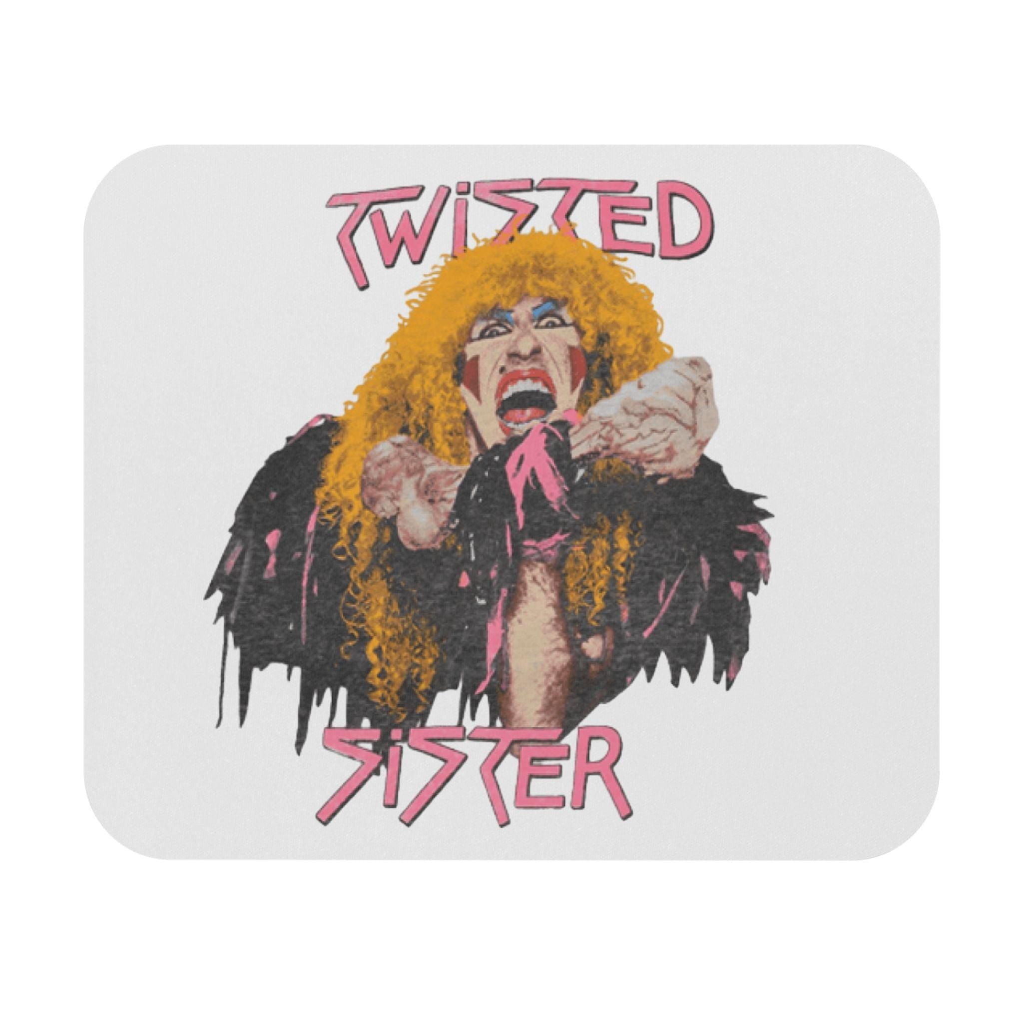 Twisted Sister 80's hair metal Rock Band Mouse Pad Desk Mat
