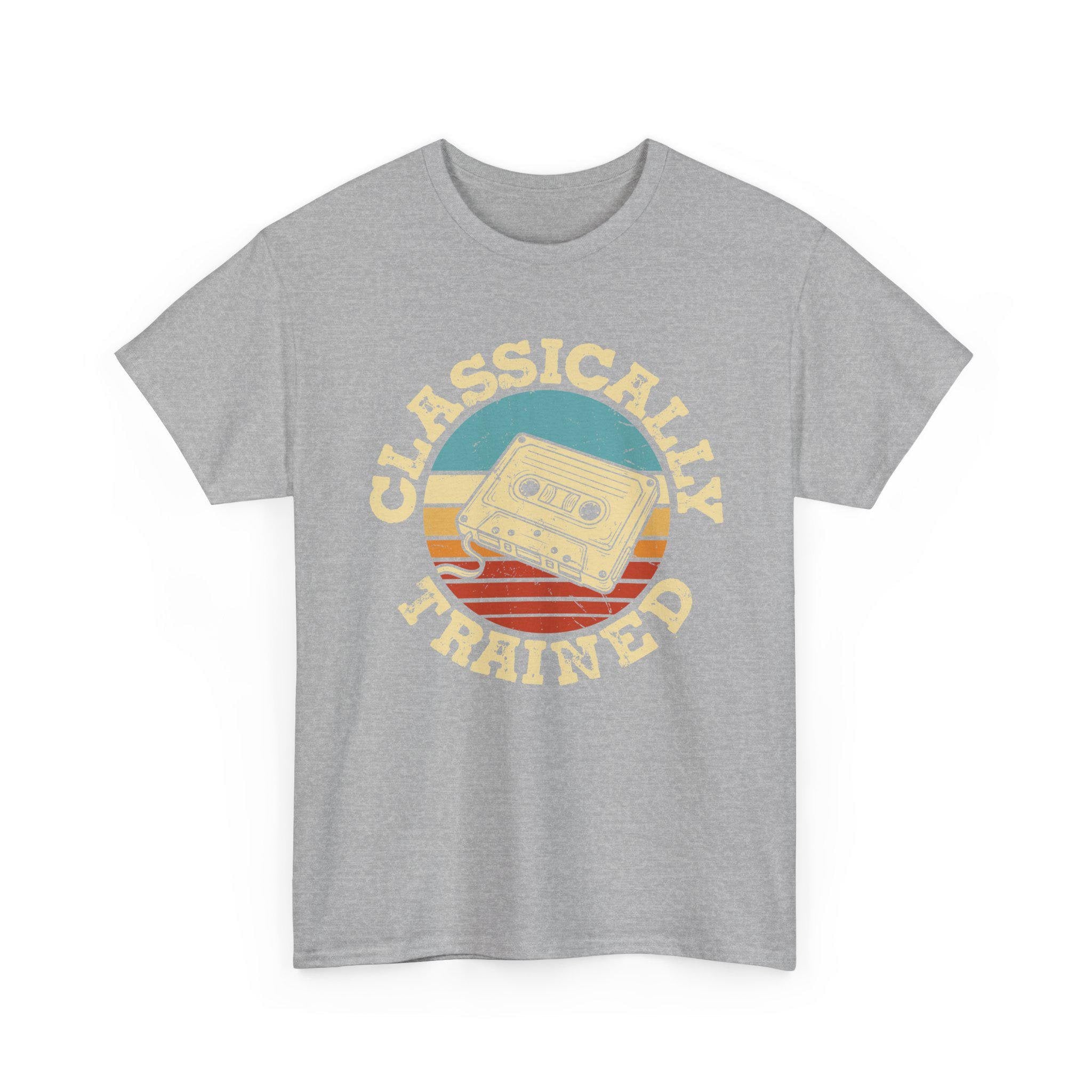 Classically Trained Cassette Tape T-Shirt, Retro 80s 90s Music Tee