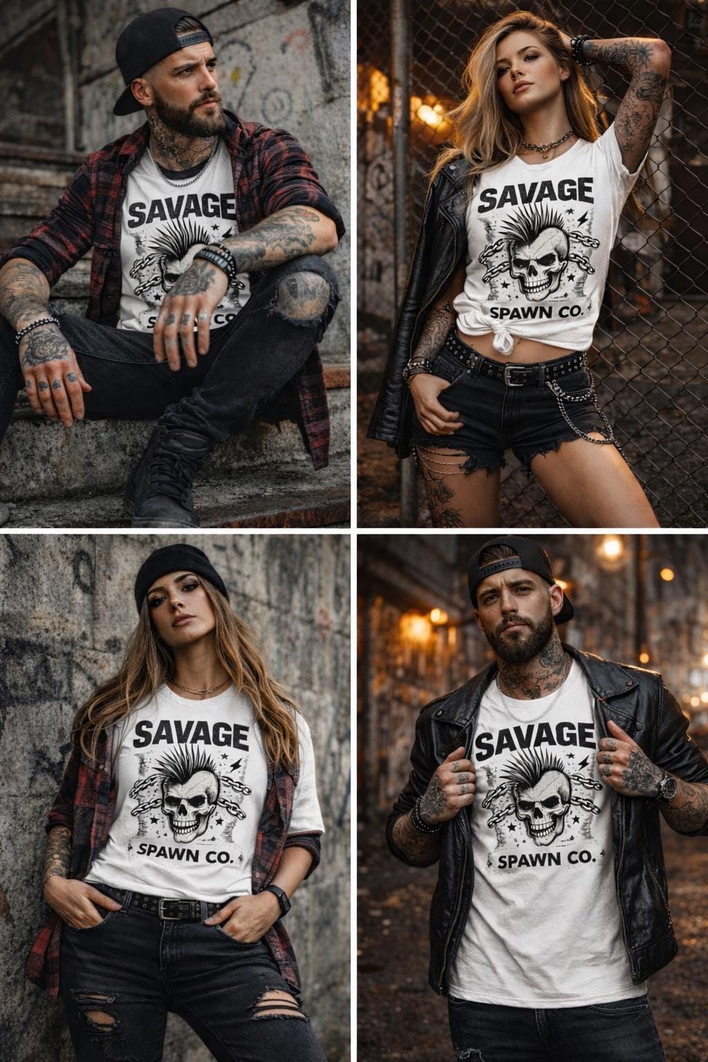 Graphic Tee, Edgy Parent Streetwear Shirt, Unisex Cotton Blend