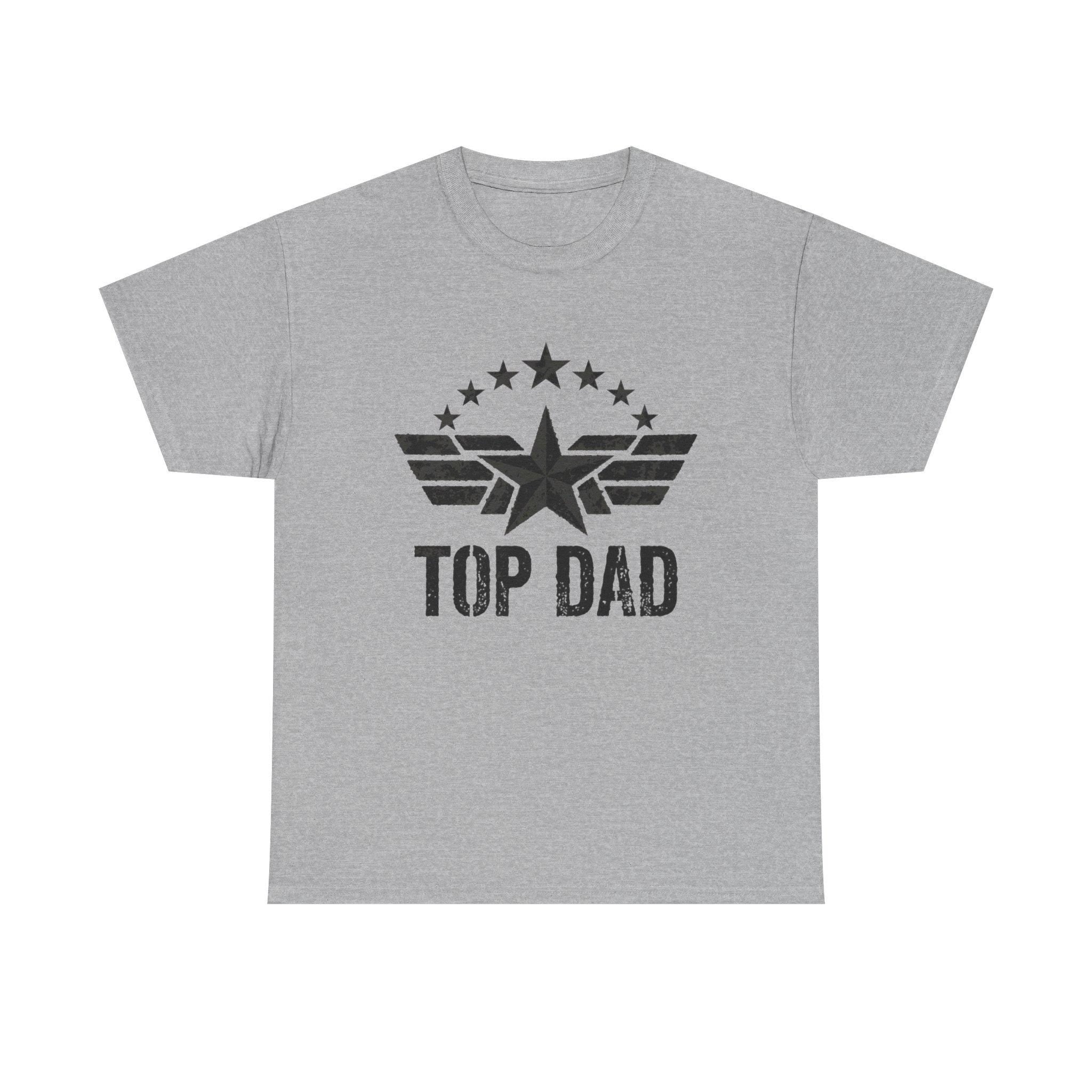 Top Dad T-Shirt, Vintage Distressed Graphic Tee, Father's Day Gift, Papa Shirt
