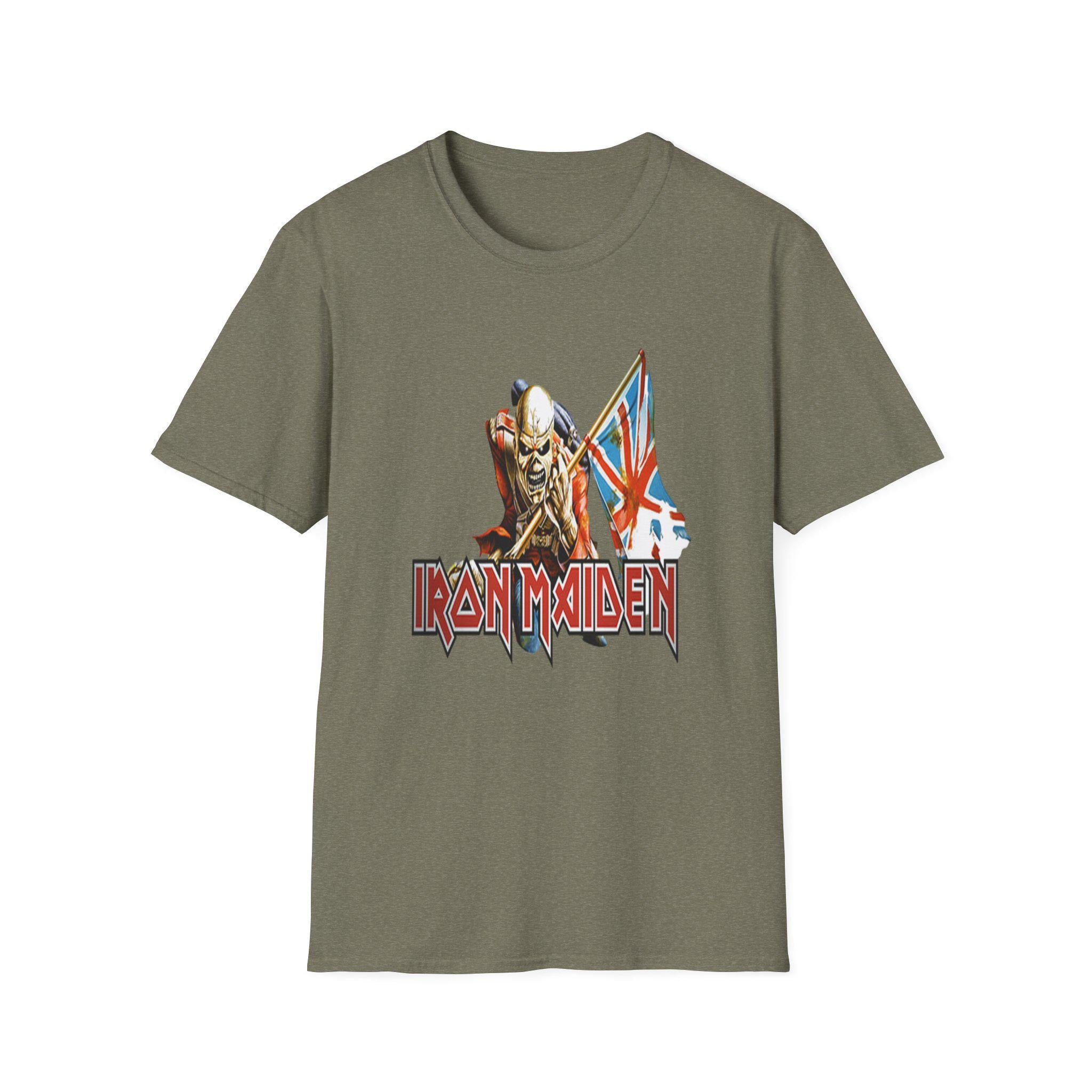 Iron Maiden T-Shirt | Band Tee, Typography Shirt