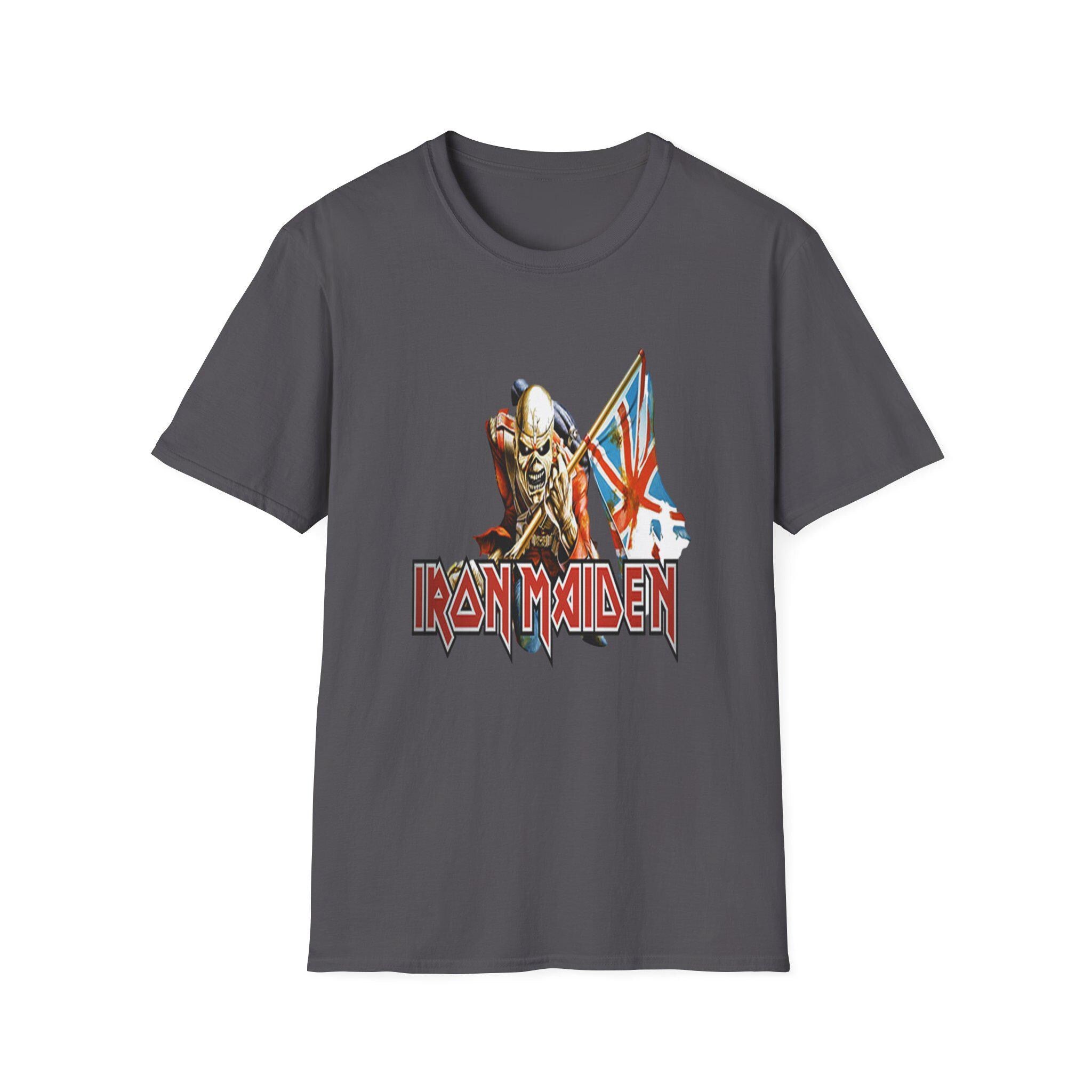 Iron Maiden T-Shirt | Band Tee, Typography Shirt