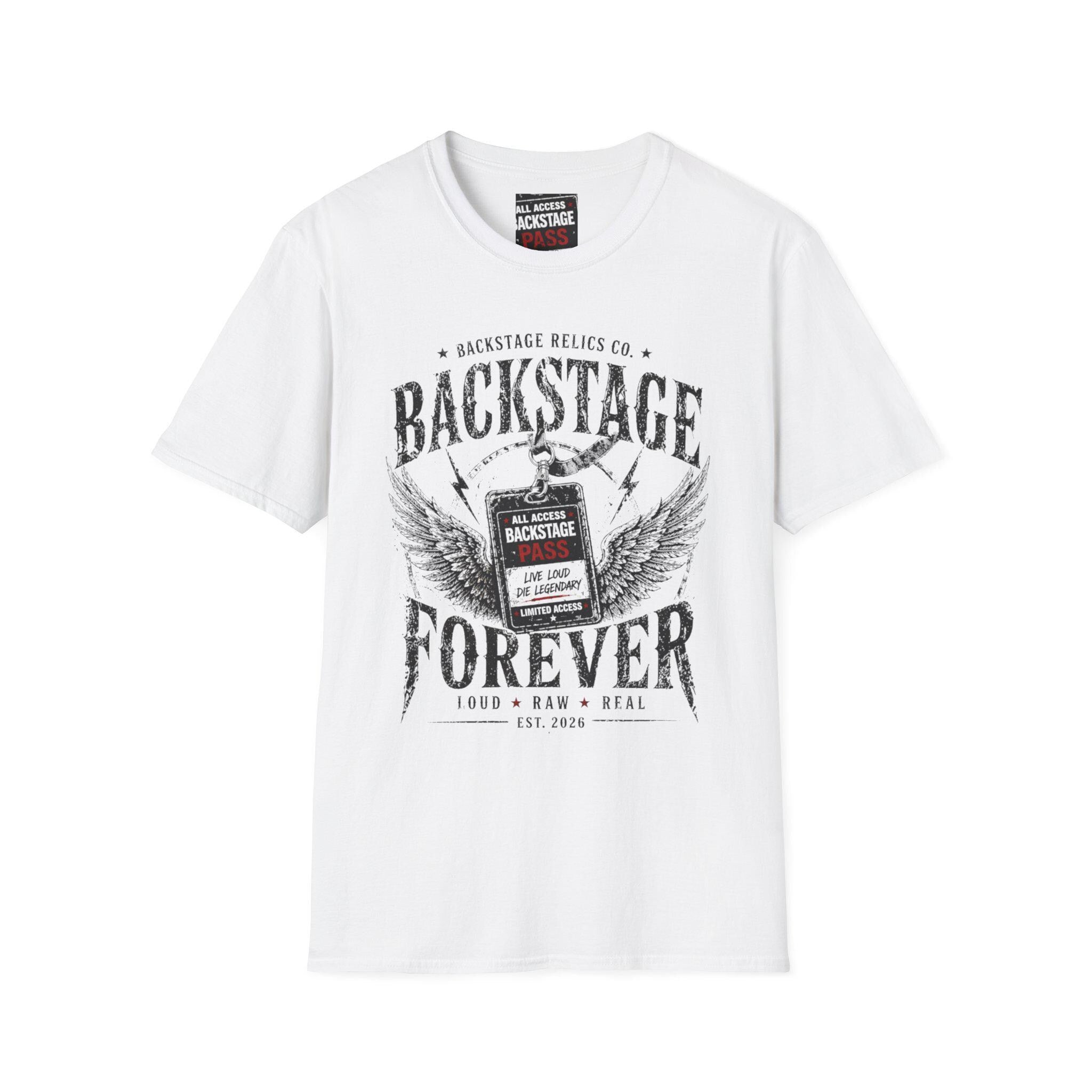Backstage Pass Tour shirt T-Shirt | Typography Shirt