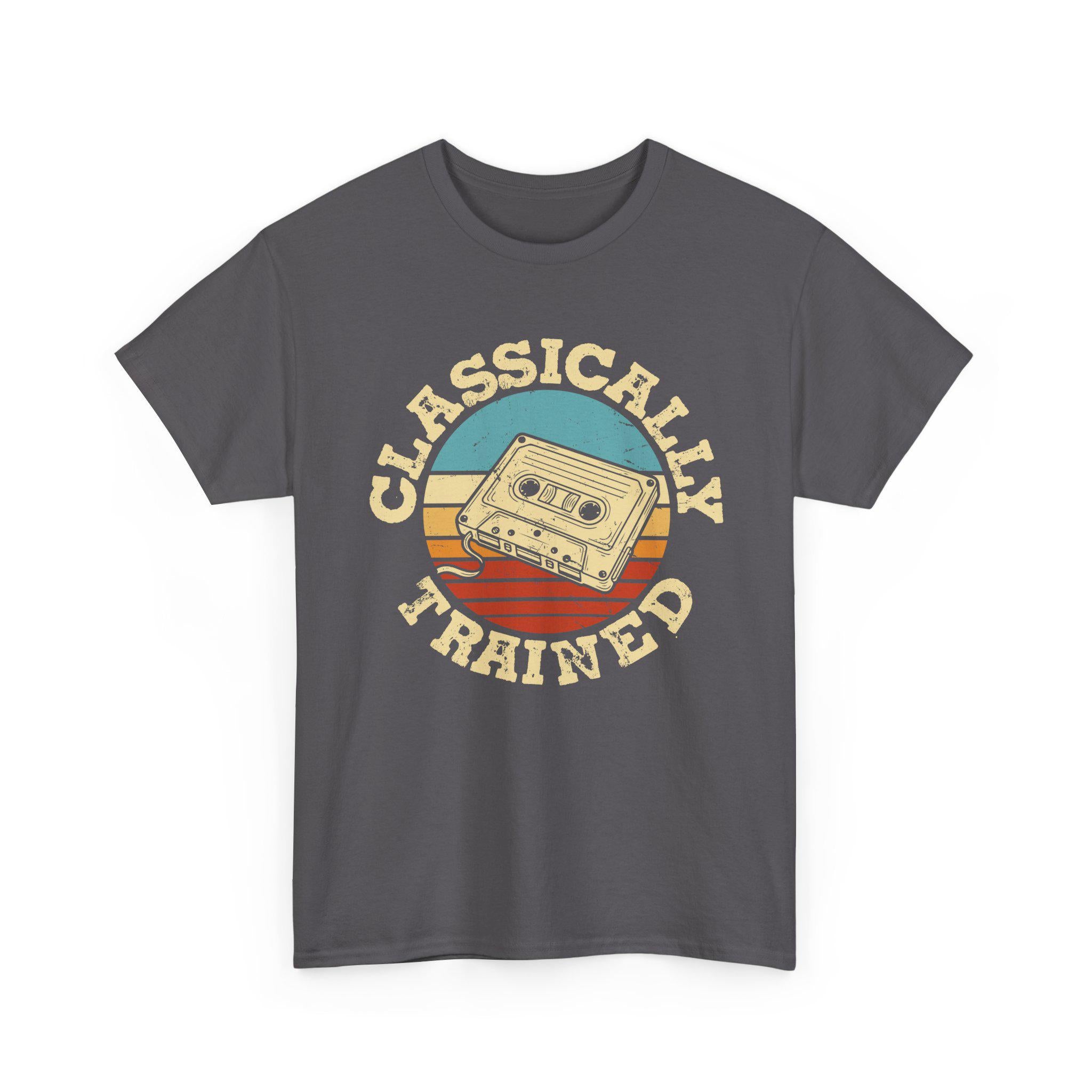 Classically Trained Cassette Tape T-Shirt, Retro 80s 90s Music Tee