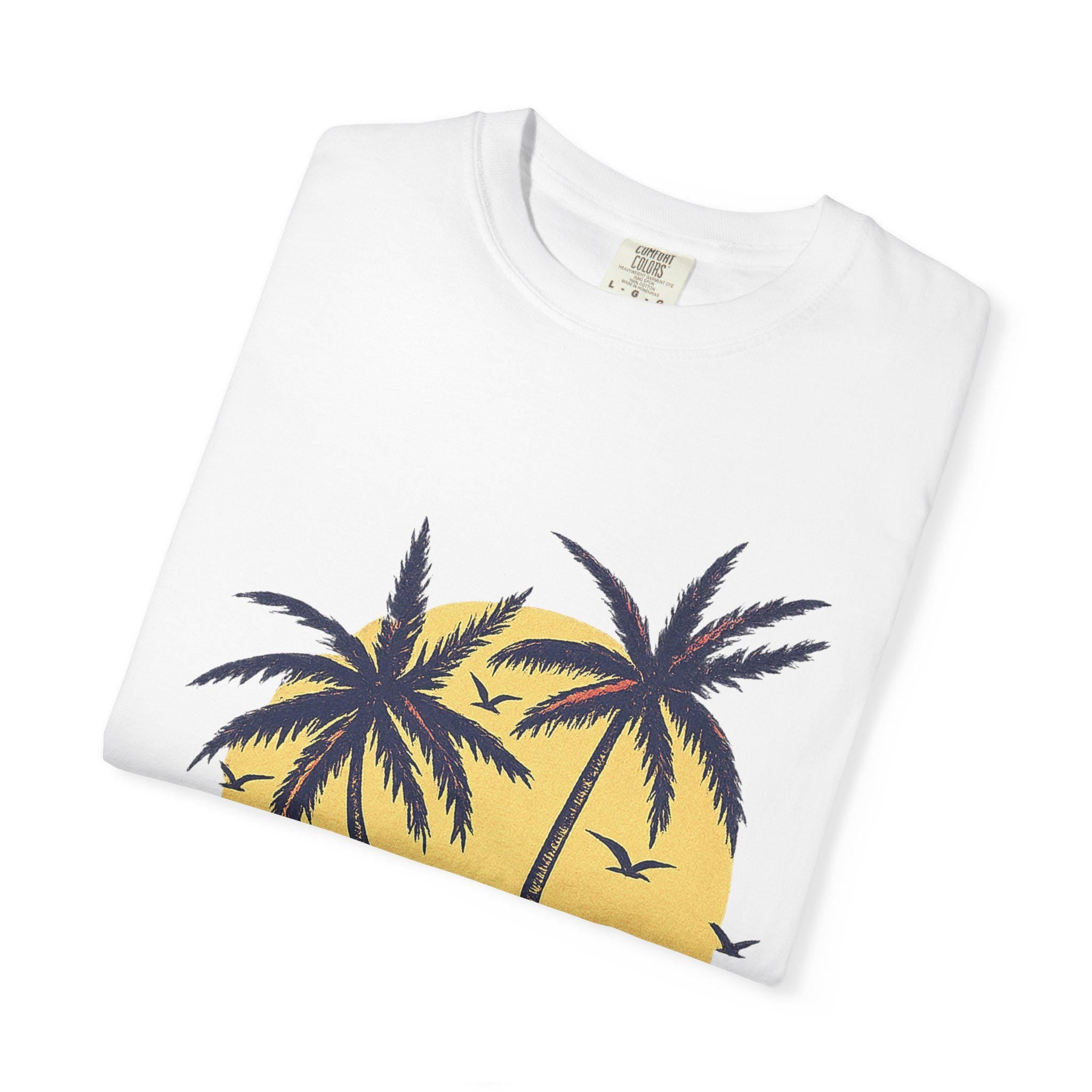 Unisex Garment-Dyed T-shirt Beach Life Summer ready