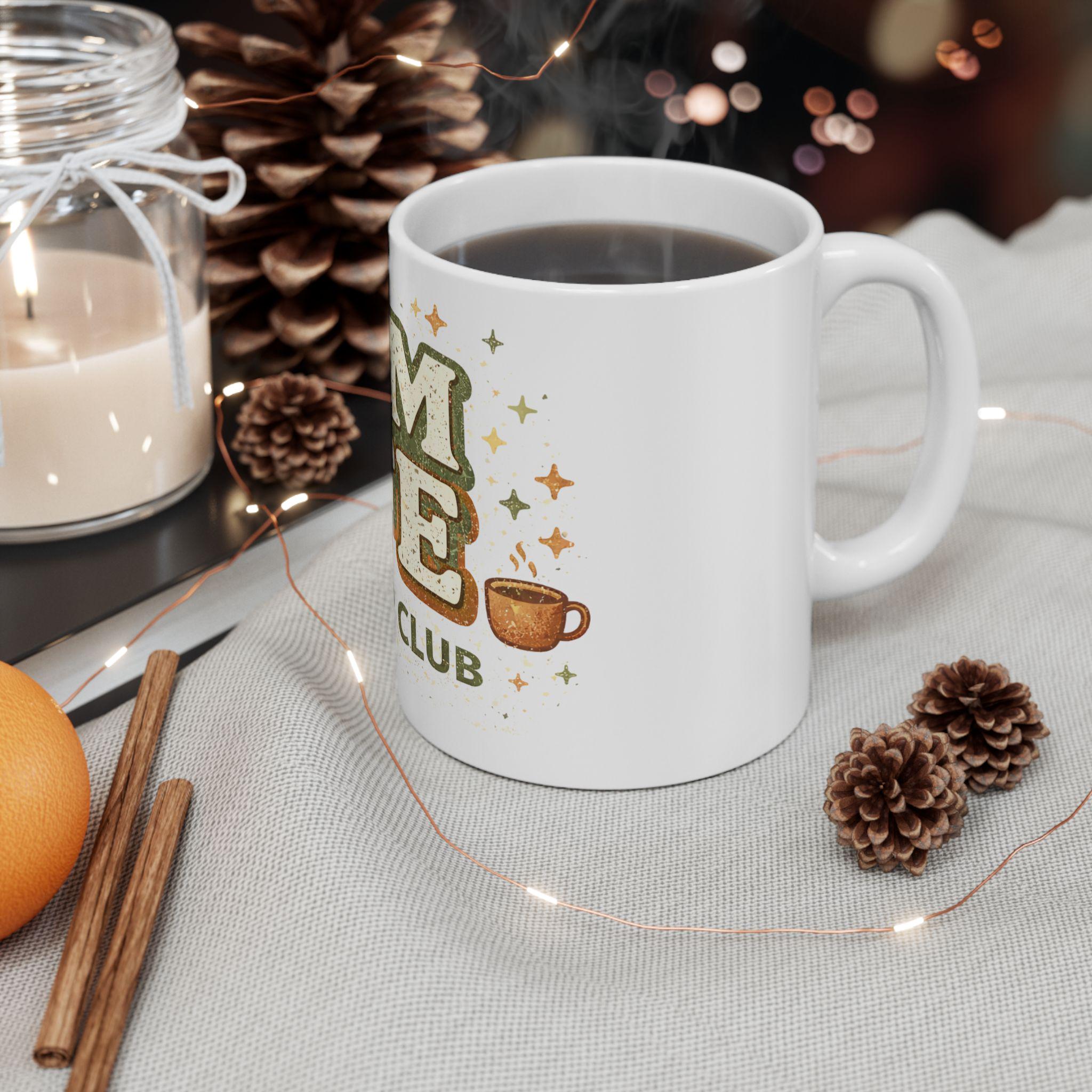 Mom Life No Sleep Club Mug: Funny New Mom Coffee Cup