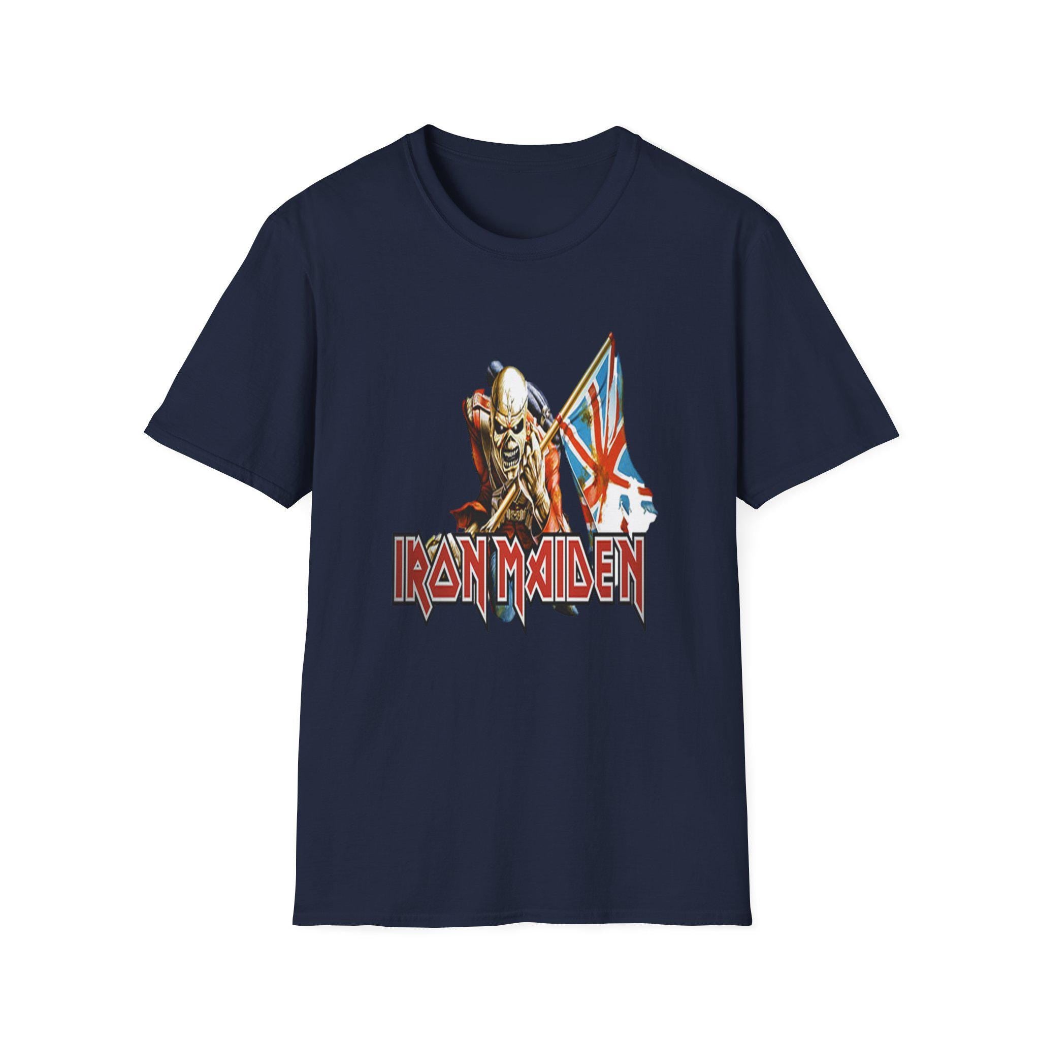Iron Maiden T-Shirt | Band Tee, Typography Shirt