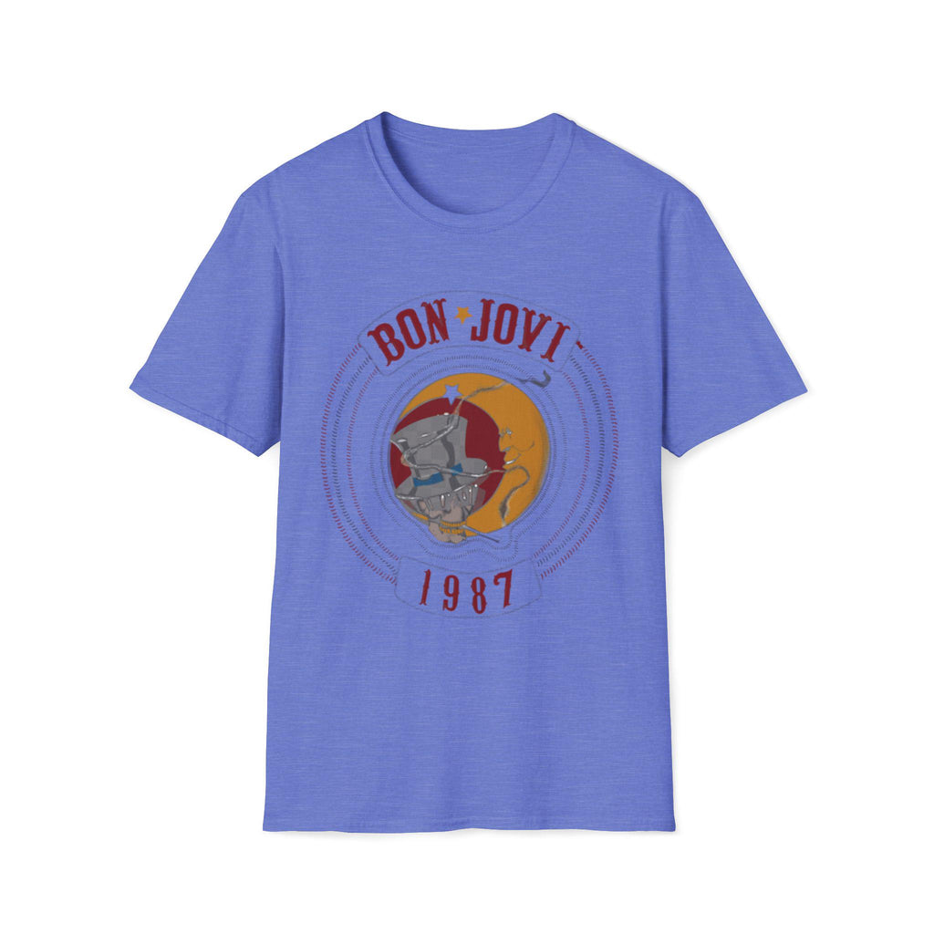 BON JOVI EST 1987 T-Shirt | Band Tee, Typography Shirt