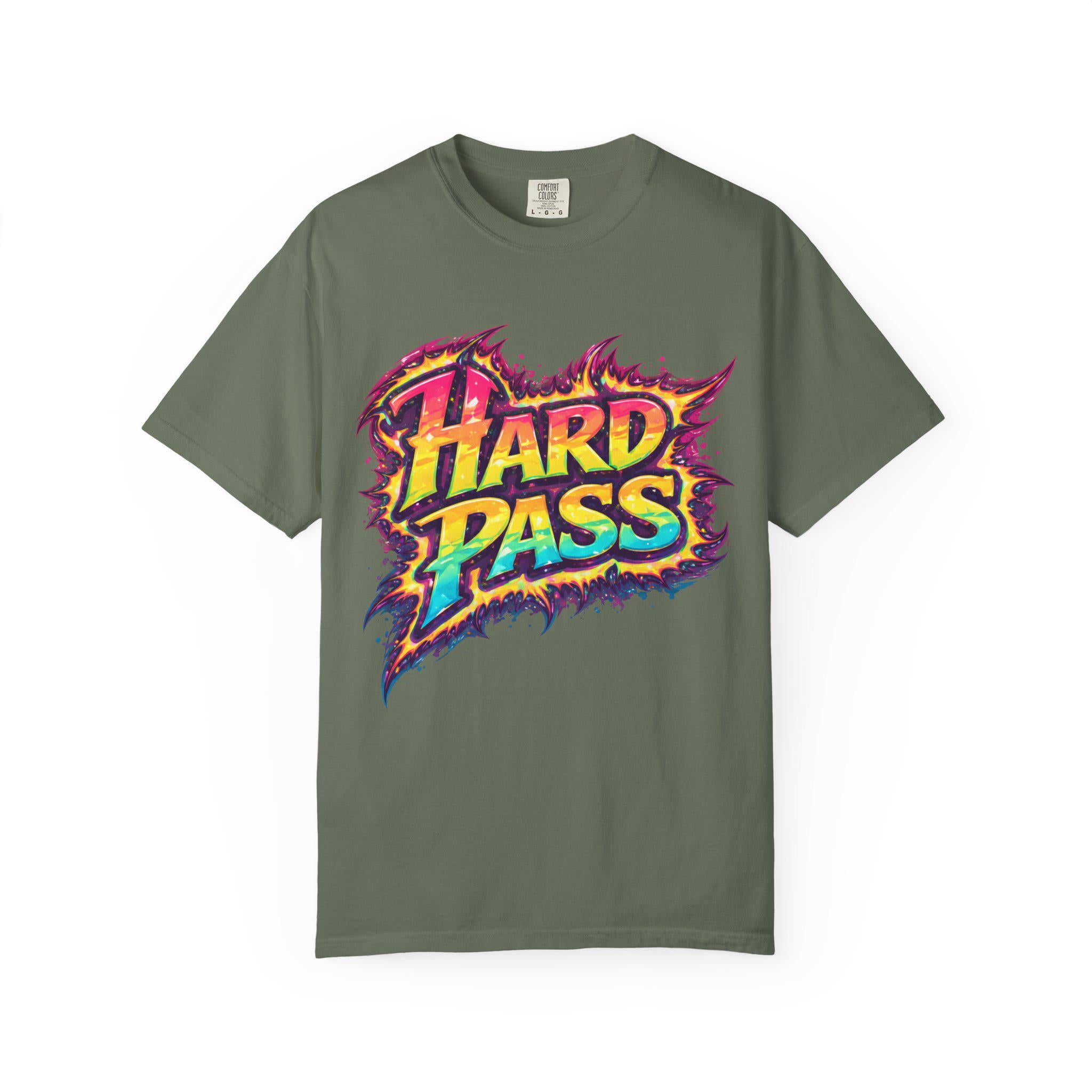 Hard Pass Graphic Tee, Sarcastic Introvert Humor Shirt