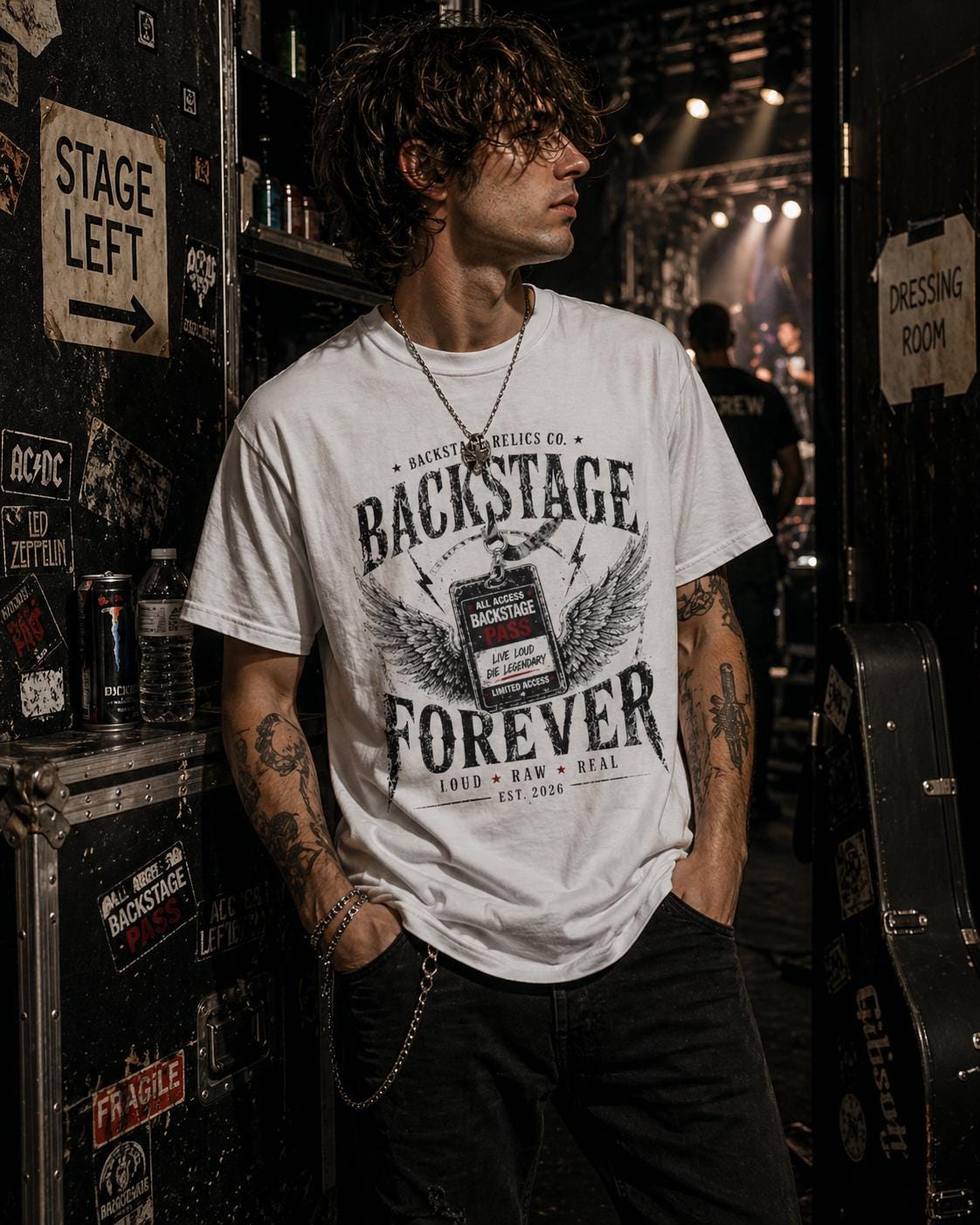 Backstage Pass Tour shirt T-Shirt | Typography Shirt
