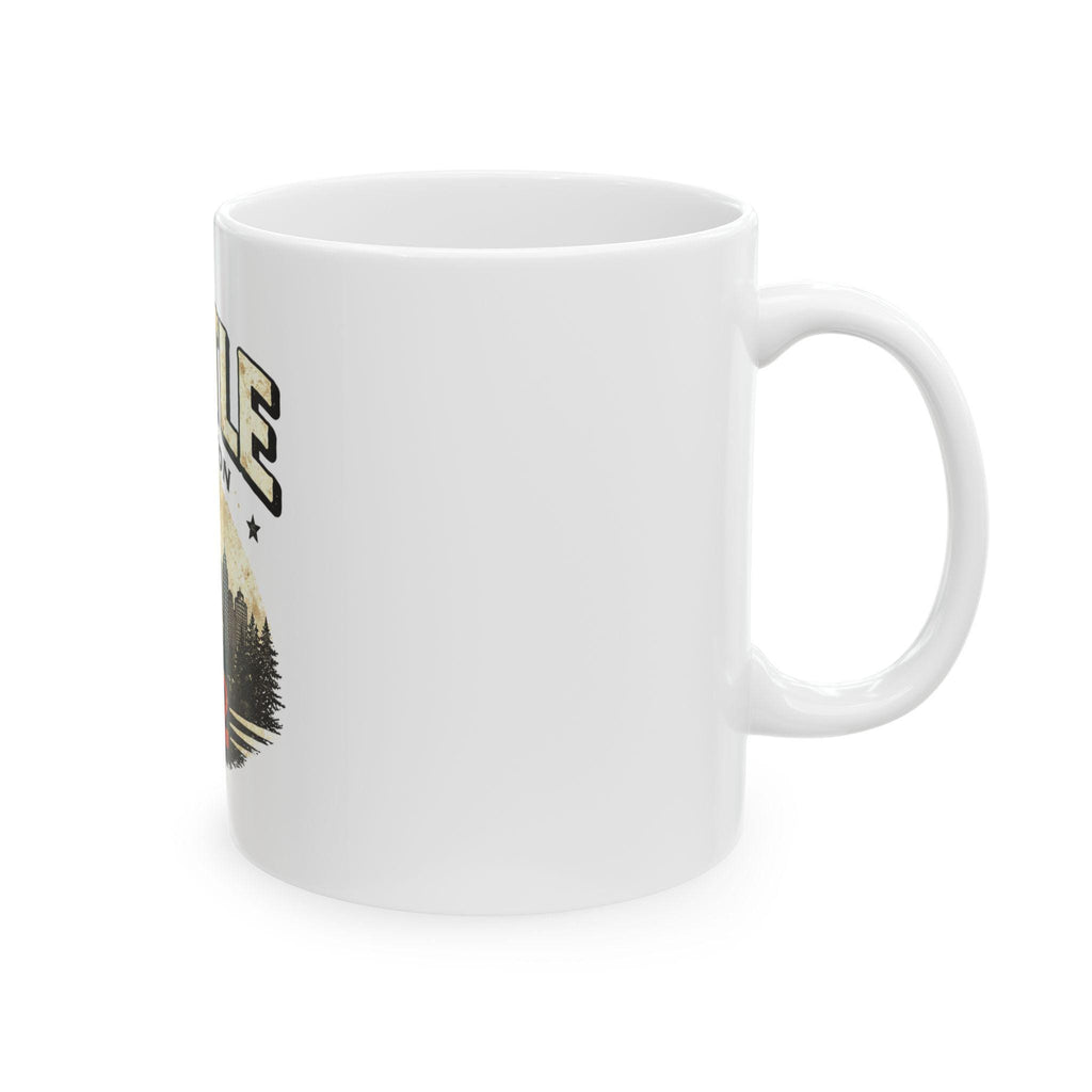 Seattle Washington Skyline 1992 Mug | Ceramic Coffee Cup