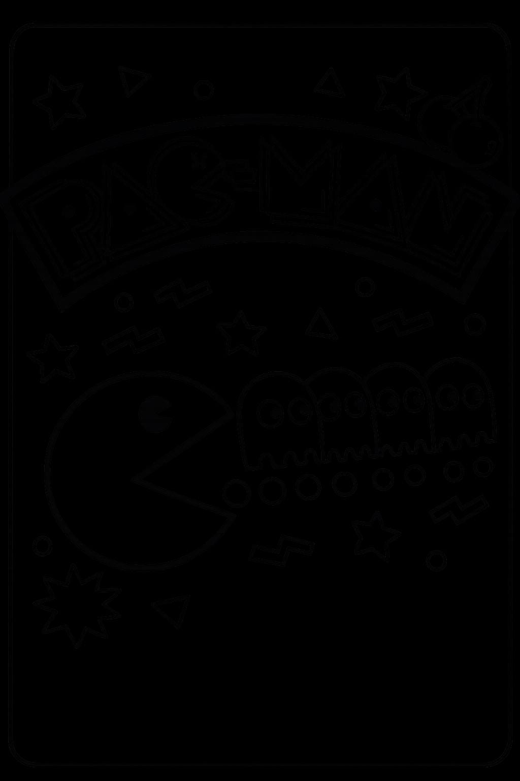 Retro Arcade Coloring Book | Pac Style Sheets, Kids Adults (Digital Download)