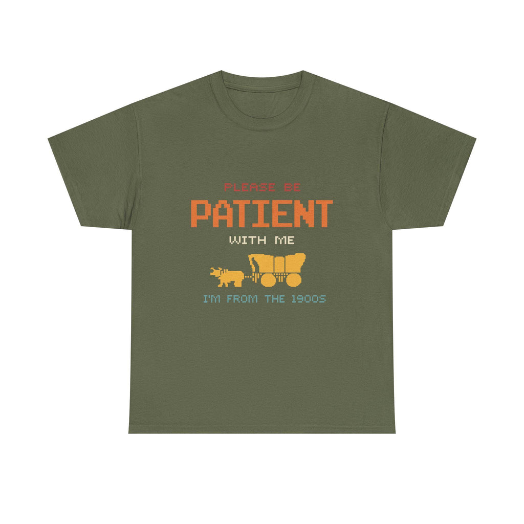 Please Be Patient I'm From 1900s Retro Pixel Art T-Shirt