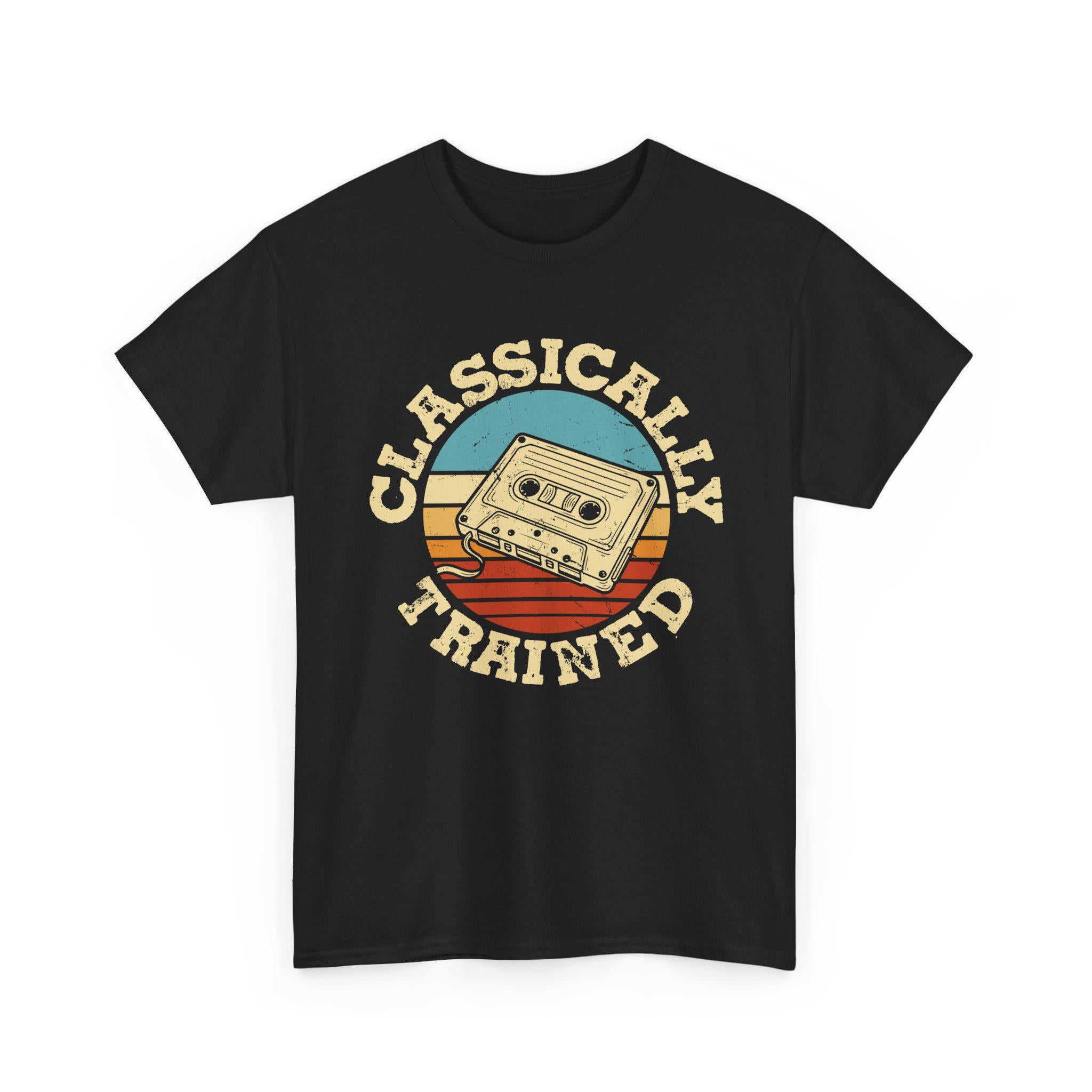 Classically Trained Cassette Tape T-Shirt, Retro 80s 90s Music Tee