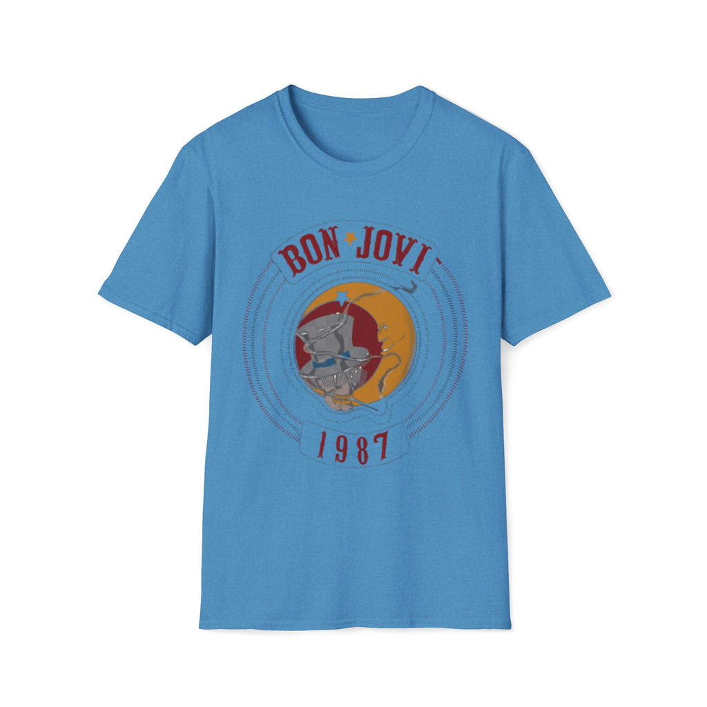 BON JOVI EST 1987 T-Shirt | Band Tee, Typography Shirt