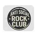 Anti Social Rock Club Mouse Pad