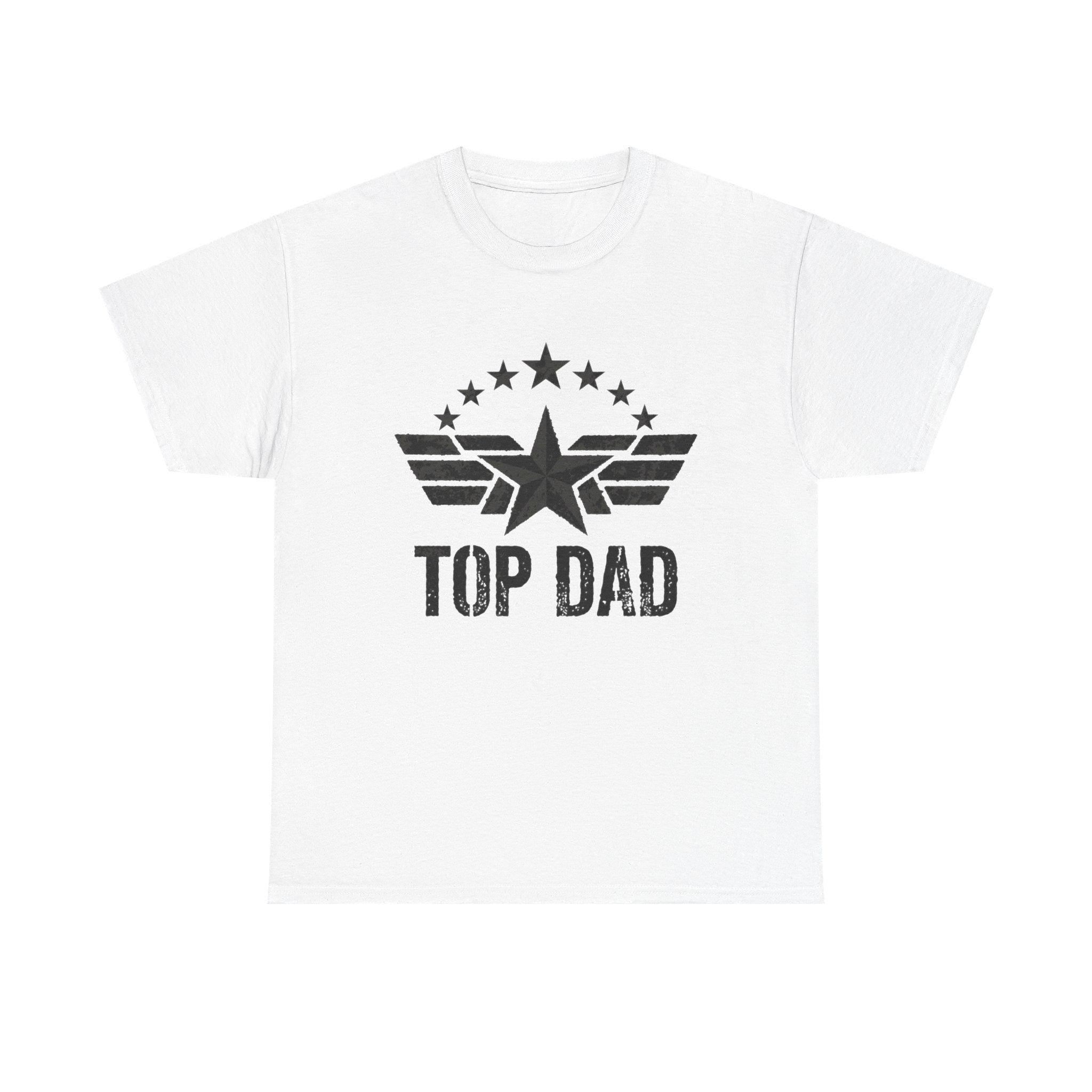 Top Dad T-Shirt, Vintage Distressed Graphic Tee, Father's Day Gift, Papa Shirt