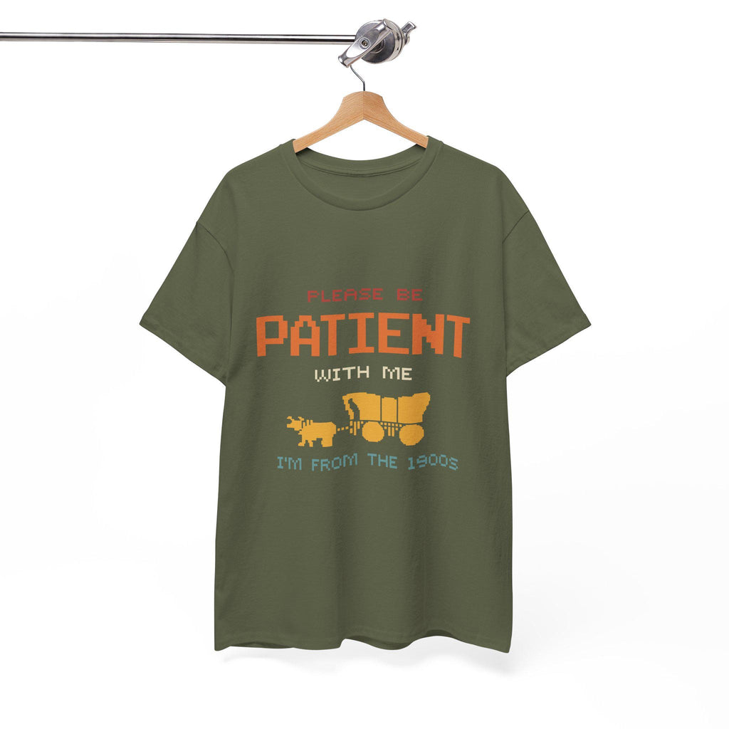 Please Be Patient I'm From 1900s Retro Pixel Art T-Shirt