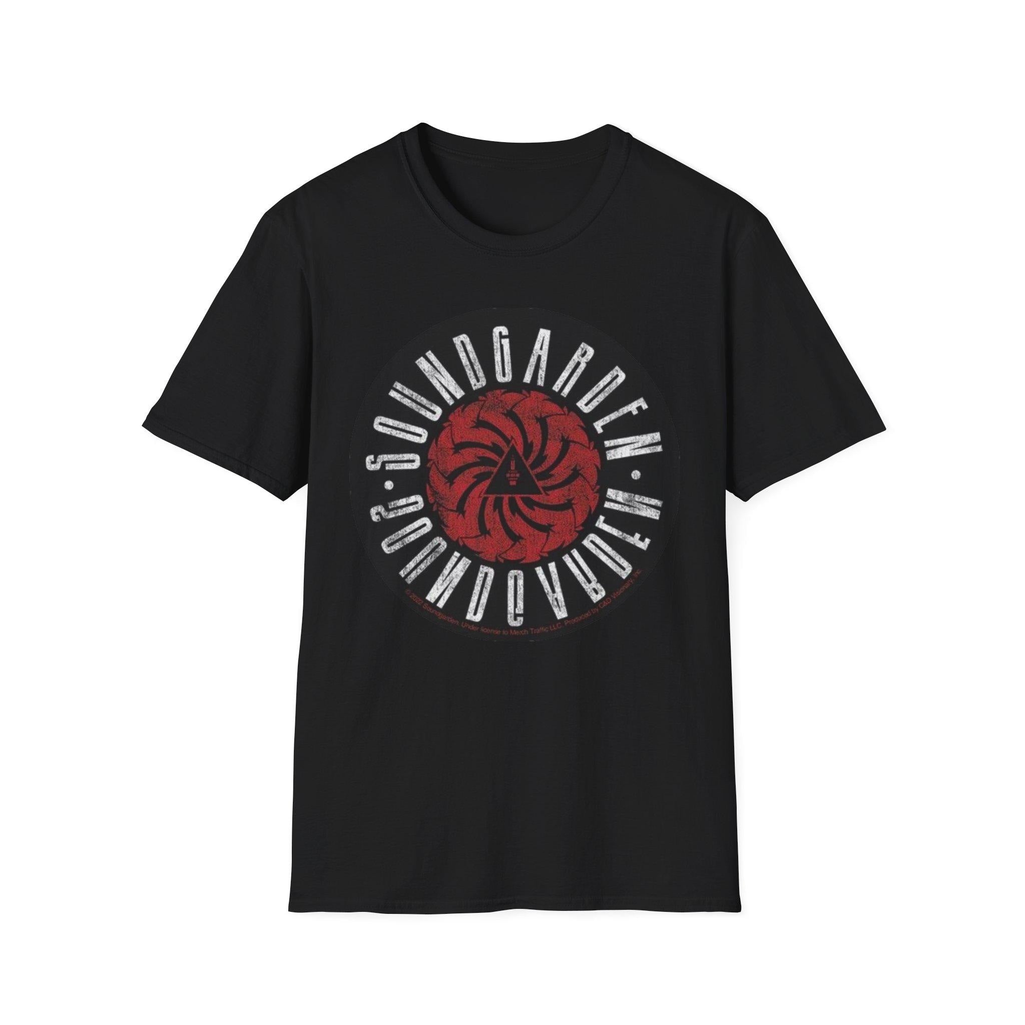 Soundgarden BAND Circle Logo T-Shirt | Band Tee, Typography Shirt