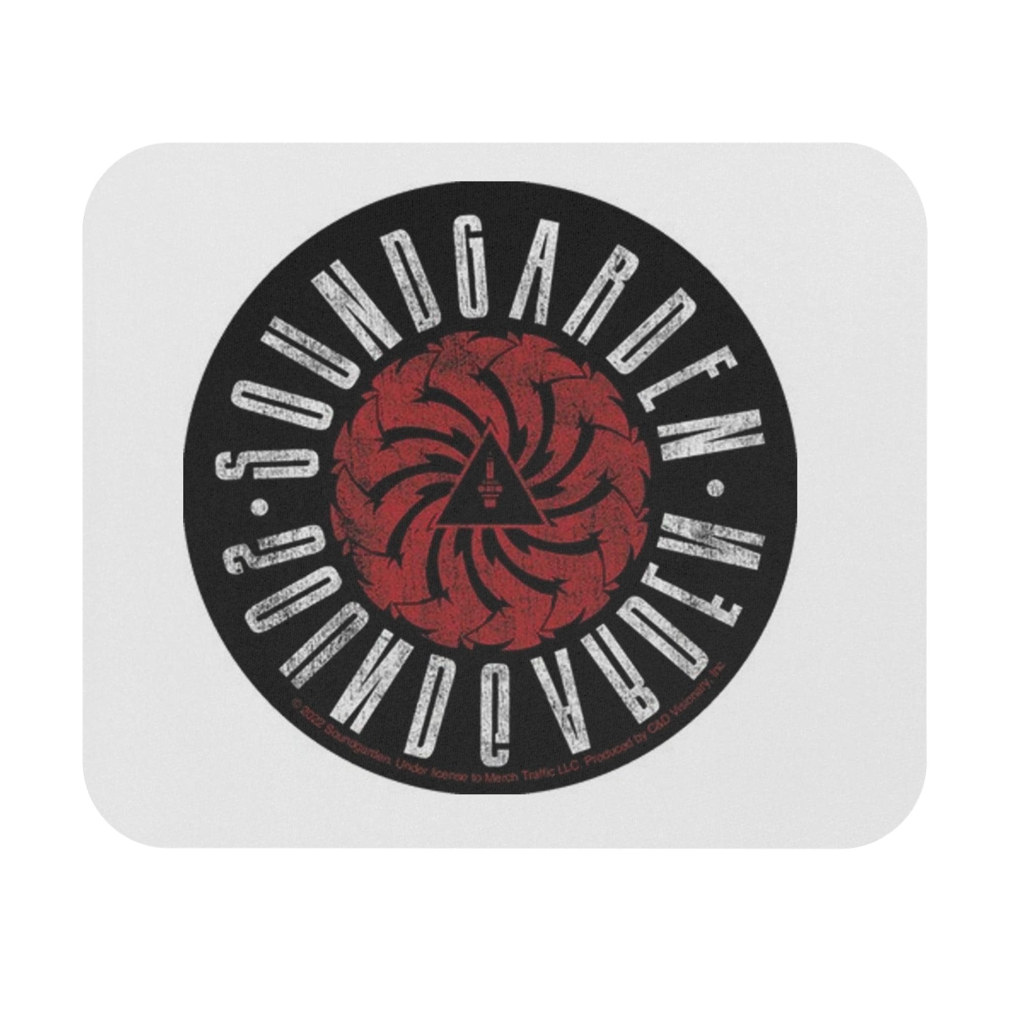 Soundgarden Grunge Band Logo Mouse Pad | Rock Band Lightning Bolt Desk Mat