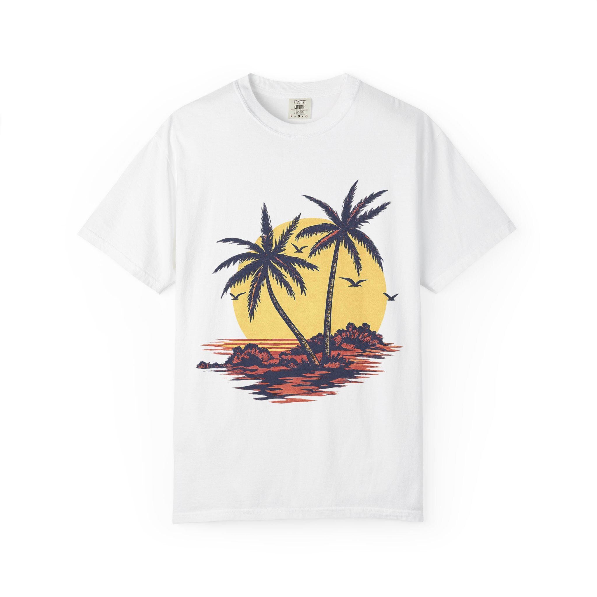 Unisex Garment-Dyed T-shirt Beach Life Summer ready